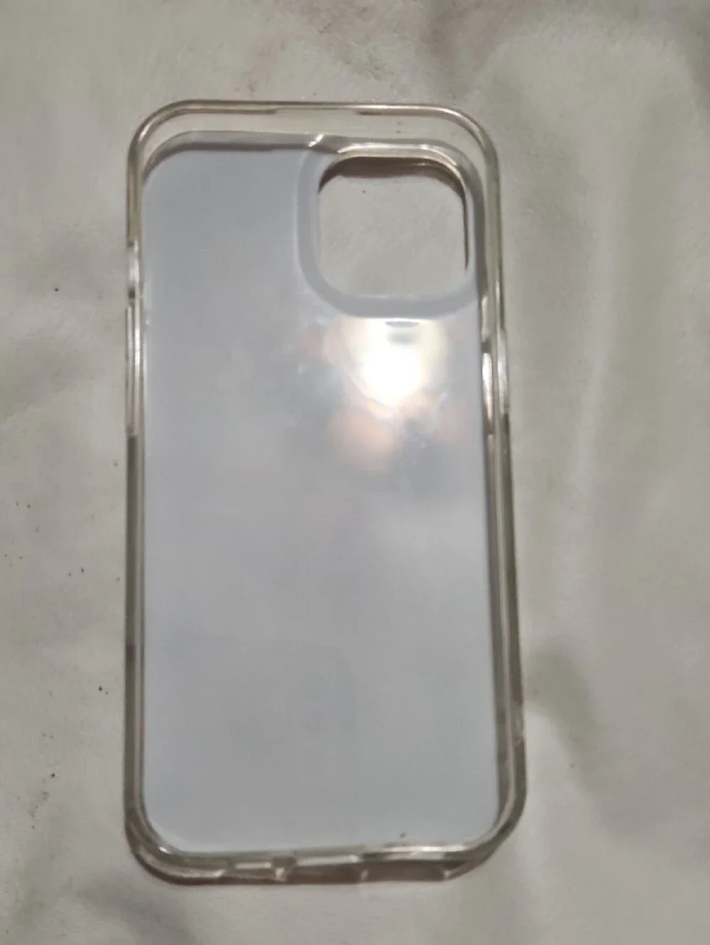 Clear Bow Pattern Phone Case for iPhone 14 Pto - Black Bow Design